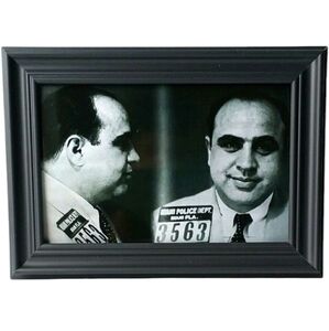 Al Capone mobster mugshot wise guy mob framed Photo print Scarface Italian Mafia